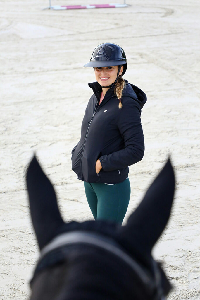 Pasování sedel Kamila Hrušková